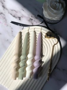 شمع قلمی پیچی (2عددی)