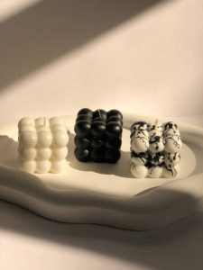 شمع تزئینی استوانه ای متوسط
