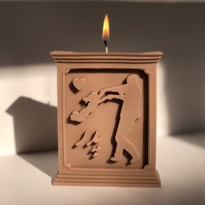 شمع دست ساز معطر مدل پدر